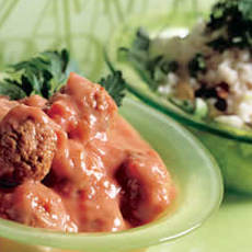Recept: Gehaktballetjes in tomaten-yoghurtsaus