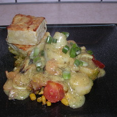 Recept: Zeetongrolletje op een pallet van groentjes Recept: Zeetongrolletje op een pallet van groentjes