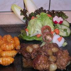 Recept: Fricass� op zoete wijze met duvel