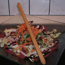 Recept: Carpaccio van runds Recept: Carpaccio van runds