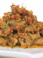 Recept: Varkensvlees in sambalsaus (Babi rica-rica) Recept: Varkensvlees in sambalsaus (Babi rica-rica)