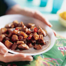 Recept: varkensvlees met gele rijst Recept: varkensvlees met gele rijst