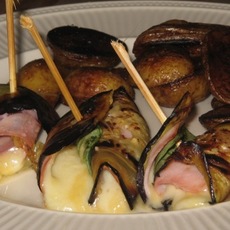 Recept: Auberginerolletjes