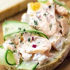 Recept: Russische zalmsalade
