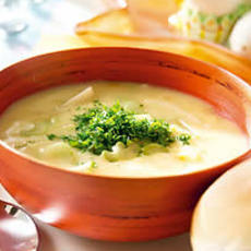 Recept: Kaassoep met witlof en bleekselderij
