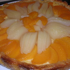 Recept: Perzik en peren taart