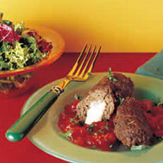 Recept: Lange kaasburgers met tomatenchutney