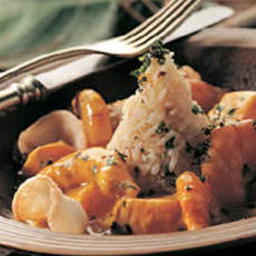 Recept: Pikante zalm met garnalen en ananas