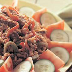 Recept: Rijstsalade met rundvlees