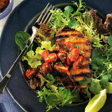Recept: Geroosterde kip met pikante tomaten-chili-salsa 