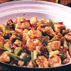 Recept: Kip met walnoten