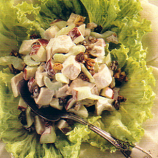 Recept: Waldorfsalade met kip Recept: Waldorfsalade met kip