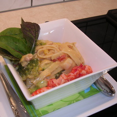 Recept: Lintpasta met een sausje van kreeft en zeevruchten Recept: Lintpasta met een sausje van kreeft en zeevruchten
