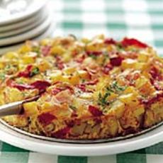 Recept: Spaanse aardappeltortilla met bacon