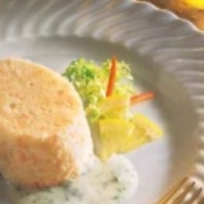Recept: Taartje van gamba's met peterseliesaus