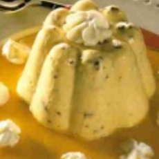 Recept: Bavarois van mandarijnenlikeur met krokante chocol Recept: Bavarois van mandarijnenlikeur met krokante chocol