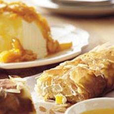 Recept: Ricottastrudels en mango