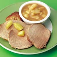 Recept: Varkensfricandeau met appelsaus