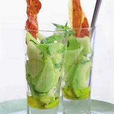 Recept: Meloencocktail met basilicum en seranoham