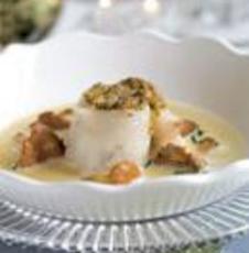 Recept: Tongrolletjes met paddenstoelenmousse Recept: Tongrolletjes met paddenstoelenmousse