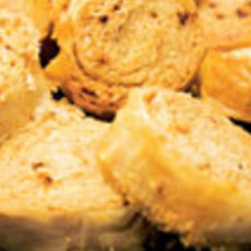 Recept: Rollade van filodeeg en amandelen