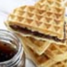 Recept: Hartenwafeltjes met vijgenconfituur