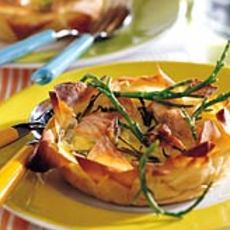Recept: Zalmtaartjes met zeekraal Recept: Zalmtaartjes met zeekraal