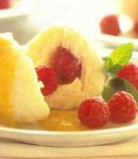 Recept: Frambozenknödel Recept: Frambozenknödel
