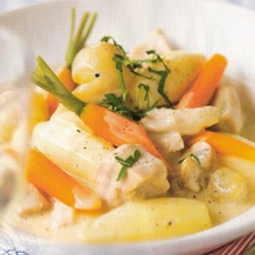 Recept: Blanquette de veau