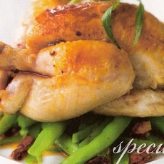 Recept: Poussin aux �chalottes confites