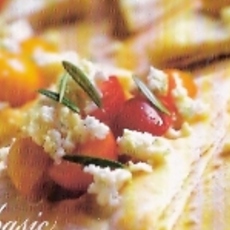 Recept: Pizza met kaas en kerstomaatjes