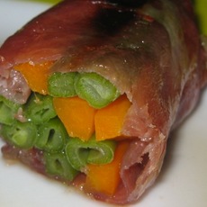 Recept: Bacon Groenten Rolletje