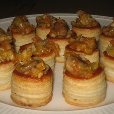 Recept: Minipasteitje met Prei en Champignons