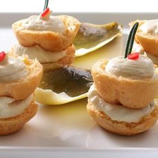 Recept: Gevulde soesjes met artisjokkenmousse 