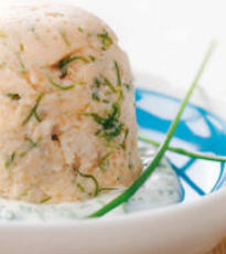 Recept: Feestelijke zalmmousse met créme fraïche Recept: Feestelijke zalmmousse met créme fraïche