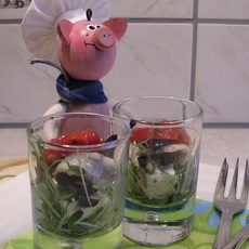 Recept: Een glaasje met ...met een glas...