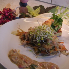 Recept: Koolvisfilet op een bedje van wokgroenten Recept: Koolvisfilet op een bedje van wokgroenten