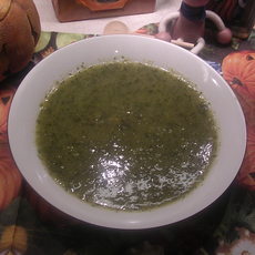 Recept: Soep : Groene groenten soep