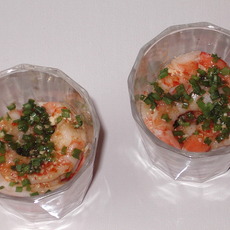 Recept: Cocktailgarnalen met soja dressing Recept: Cocktailgarnalen met soja dressing