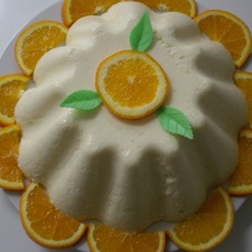 Recept: Kwark- yoghurtbavarois met sinaasappel