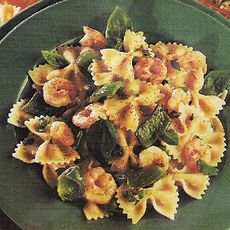 Recept: Farfalle met pompoen en eendenfilet Recept: Farfalle met pompoen en eendenfilet