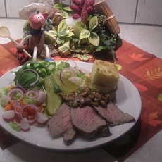 Recept: Gebakken rosbief ... Recept: Gebakken rosbief ...