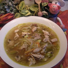 Recept: Soep : Fazanten soep