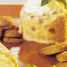 Recept: pepernoten- speculaasijs met abrikozensaus