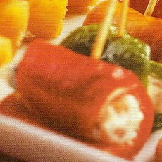 Recept: gegrilde paprika-rolletjes met st moret