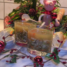 Recept: Soep : Glaasje met vissoep