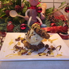 Recept: Dessert :Een duo van New Yorkers met vanille ijs en ...