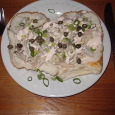 Recept: Broodje gerookte makreel Recept: Broodje gerookte makreel