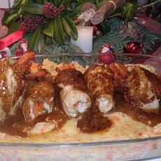 Recept: Aardappel-wortel puree .. kalfslapje met verborgen