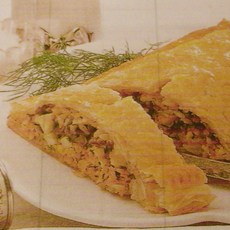 Recept: Zalmtaart Recept: Zalmtaart
